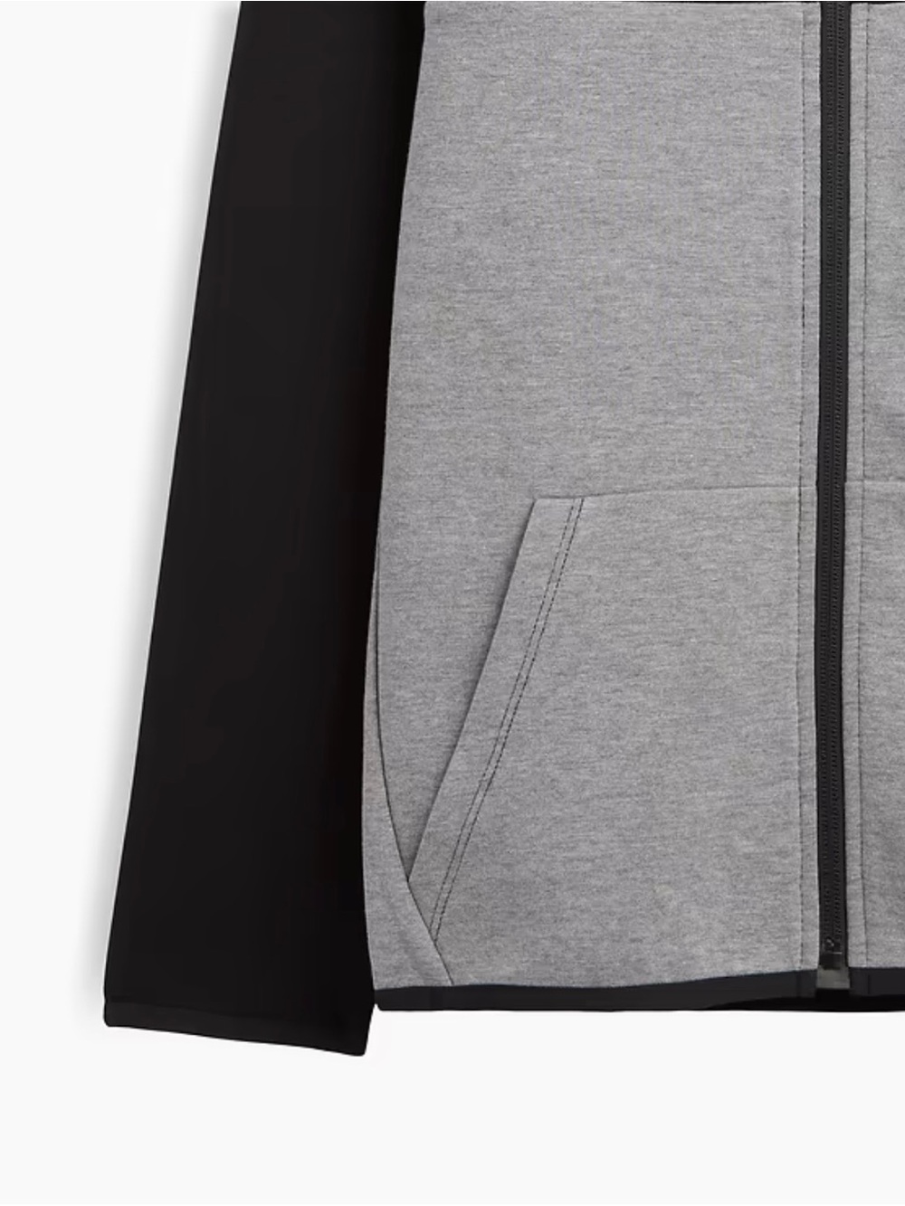 GAP Boys Colorblock Activewear Fleece Zip Hoodie NWT Size 12 - Picture 3 of 7